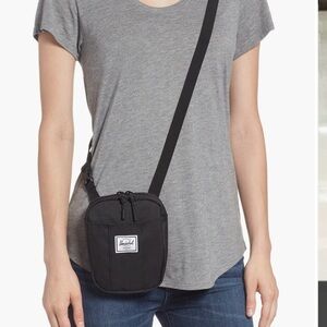 Herschel Supply Company Black Crossbody Bag NWOT